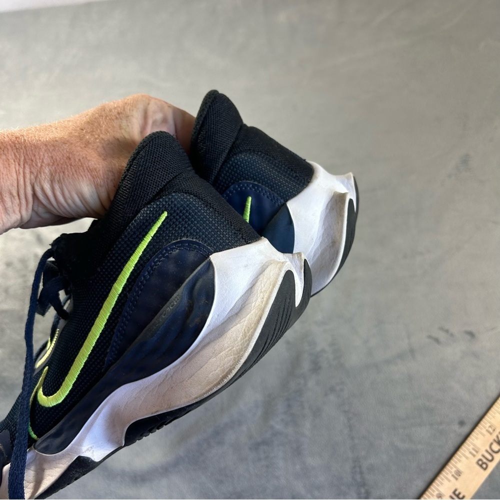 Nike Renew Elevate 111 Basketball Sneakers size 5.5 Navy Blue - Picture 5 of 6